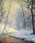 Early Canvas Paintings - palmer The Early Snow